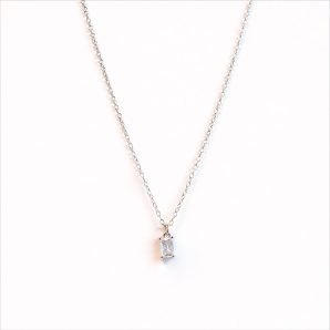 COLLANA BAGUETTE CRISTALLO