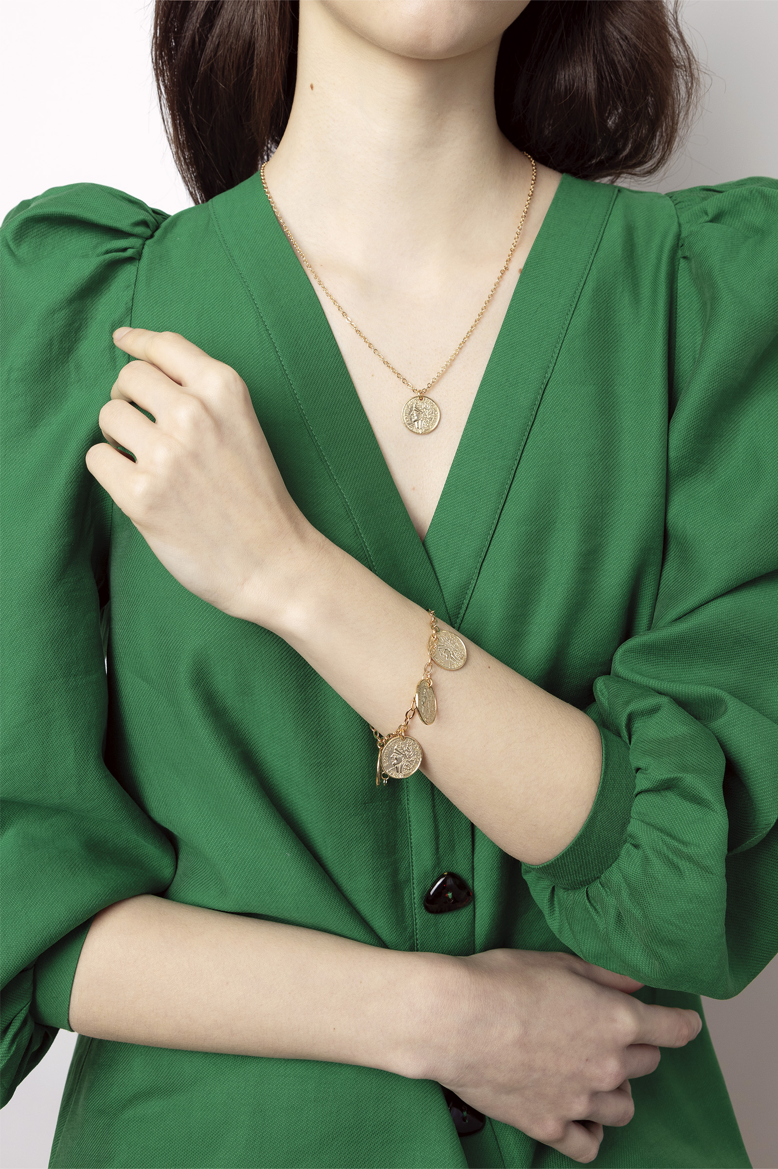 Bracciale bohémien gold - immagine 4