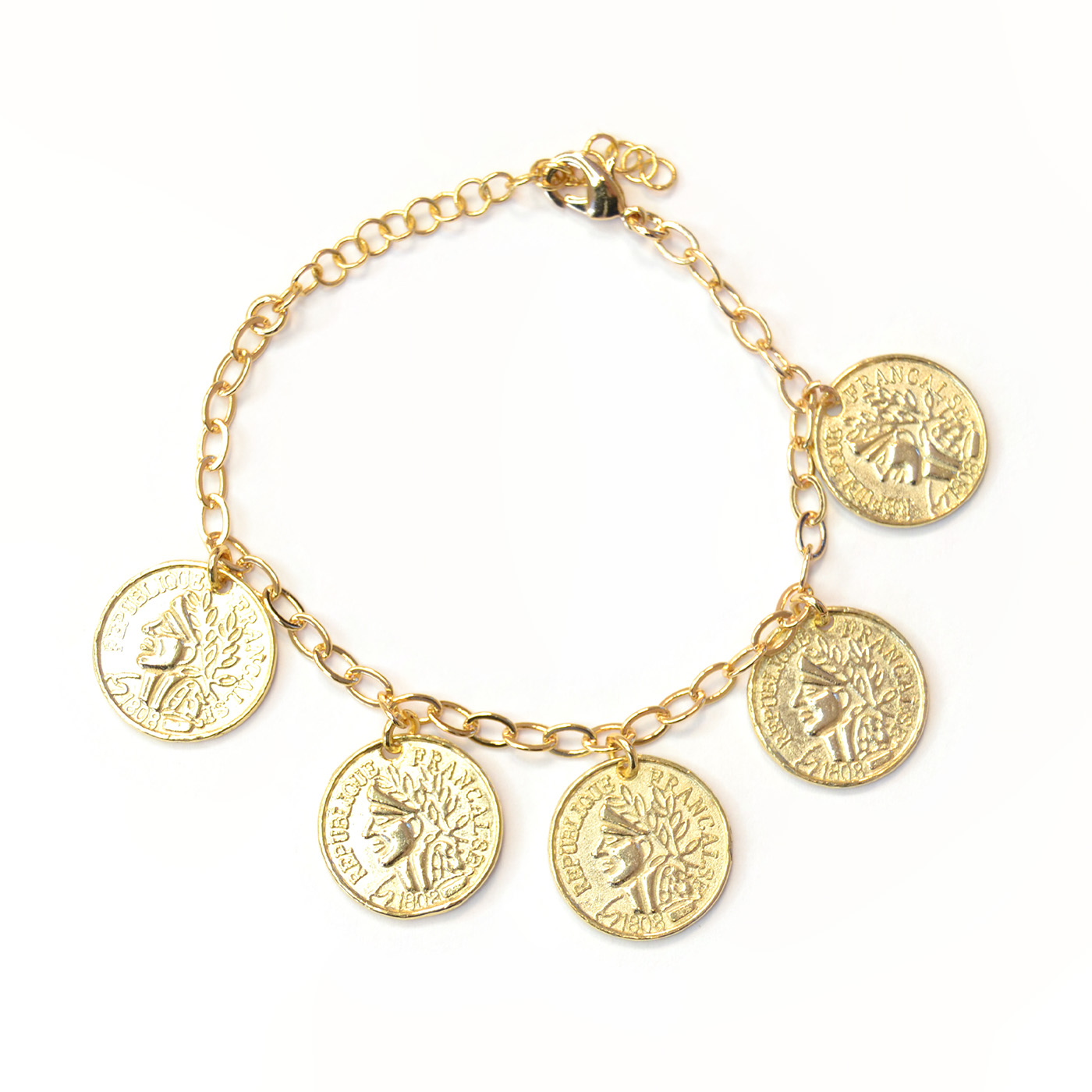 Bracciale bohémien gold