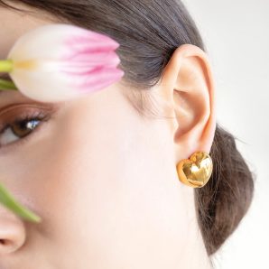 ORECCHINI CUORE BOMB