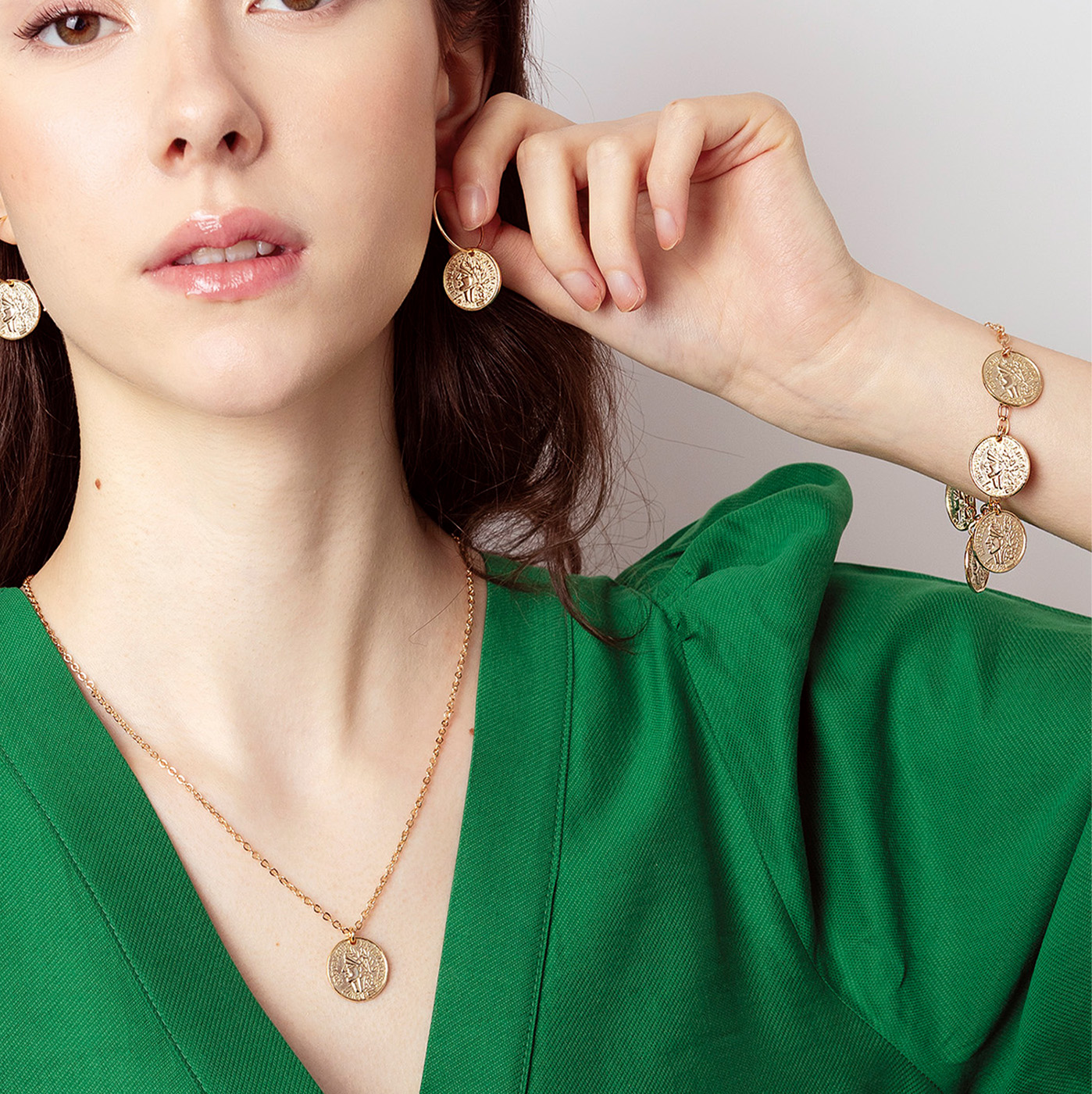 Bracciale bohémien gold - immagine 3
