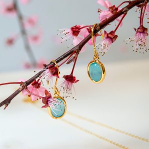 pendenti quarzo turchese